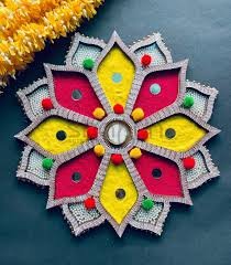 Wooden Rangoli